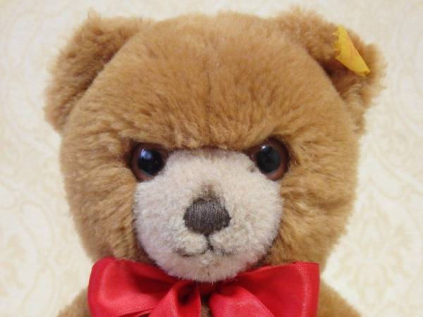 steiffシュタイフ/ビンテージ ソフト テディベア・ペッツィ/27cm