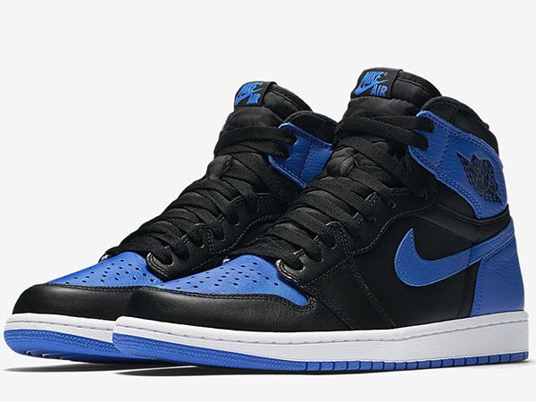 新品 国内正規品 27cm US9 NIKE AIR JORDAN 1 RETRO HIGH OG ROYAL ナイキ エア ジョーダン1 レトロ ロイヤル 555088-007 未使用 2017