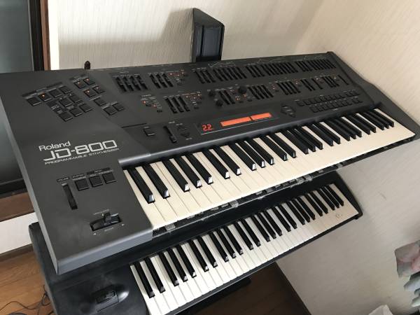 JD-800 Roland Yahoo!オークション - 名機 取扱説明書メモリーカード付 