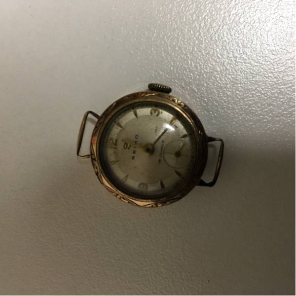 SEIKO セイコー 15石 手巻き 最終値下げ シルバー 5625-7121 キング 