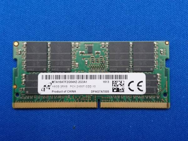 Micron DDR4 PC4-2400 PC4-19200 ノート用メモリ 16GB 1枚 S.O.DIMM