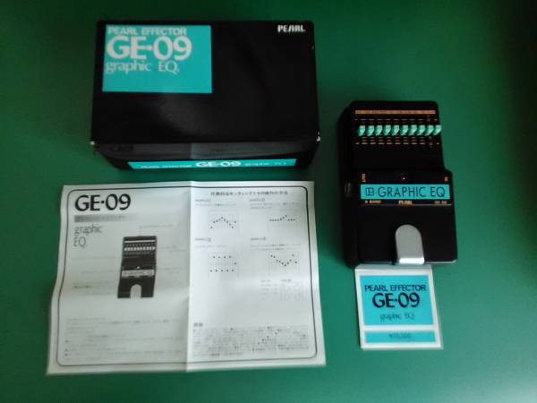 即決・中古美品】ギター エフェクター PEARL(パール) GE-09 GRAPHIC EQ