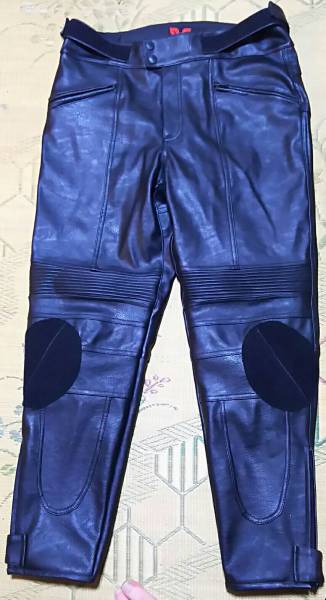 ◎バイク レザーパンツ XXLsize 膝パット付き◎