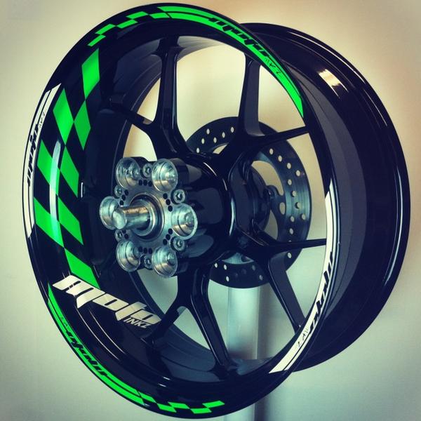 フルカスタム リムステッカー ZX10R ZX6R ZX12R ZX9R ZX14R ZZR1400