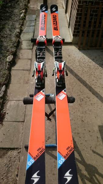 14年モデル　選手用　BLIZZARD　GS RACING 190cm R35m XCELL18