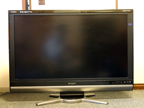 シャープ ブルーレイ内蔵液晶テレビ AQUOS/亀山モデル 37V型 LC シャープ ブルーレイ内蔵液晶テレビ AQUOS/亀山モデル 37V型 LC