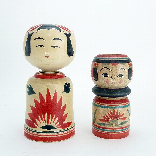 ｎ10-【鳴子系】佐藤賀広　【弥治郎系】土屋佐次兵衛　2体