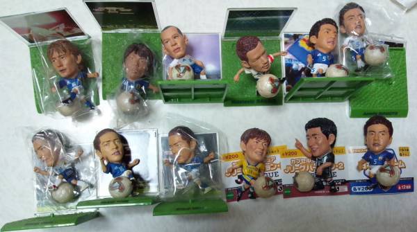 処分 / エポック社 サッカー 日本代表 Jリーグ フィギュア 15個 / 中田
