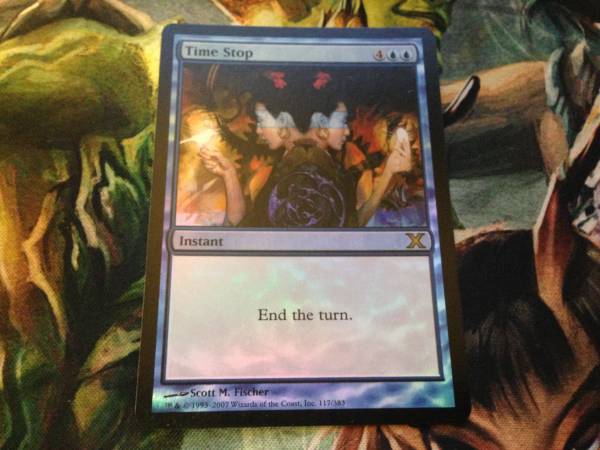 時間停止 Foil 英語 10版