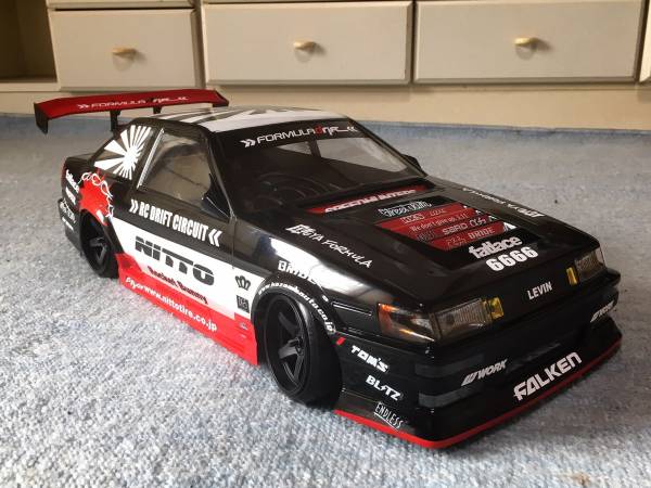 ヨコモ AE86 レビン 中古 ボディー YD-2 overdose ドリパケ grk ヨコモ AE86 レビン 中古 ボディー YD-2 overdose ドリパケ grk