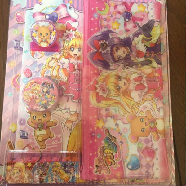 魔法使い プリキュア ソフトペンケースセット ノート クリップ など 女の子 文房具 セット ふ ばこ サンスター文具 プリキュア 売買されたオークション情報 Yahooの商品情報をアーカイブ公開 オークファン Aucfan Com