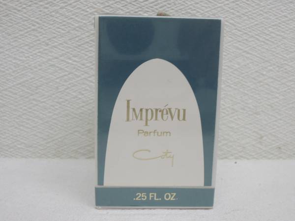 w48 香水 コティ アンプレヴー 7.5ml 未開封 箱入り▽Coty Imprevu パルファム