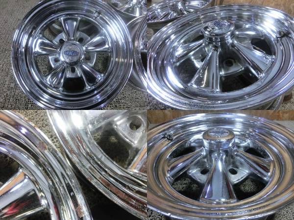当時物CRAGAR 【旧車等 CRAGAR クレーガー】CRAGAR S/S 14×6J 7J OFF