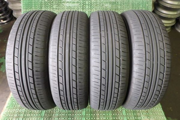 TC31☆YH エコスES31☆195⁄65R15☆4本、溝アリ☆ヨコハマ