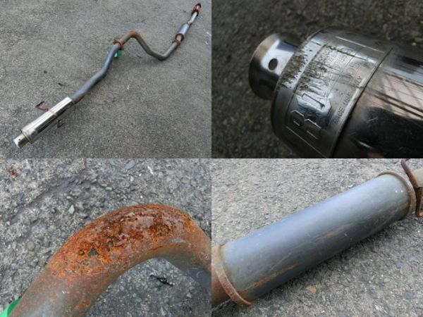 売切】DC2 インテグラ タイプR 5ZIGEN 5次元 マフラー 競技用 /KD11