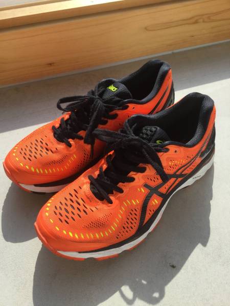 アシックス ゲルカヤノ 23 ユーズド ジョギングシューズ