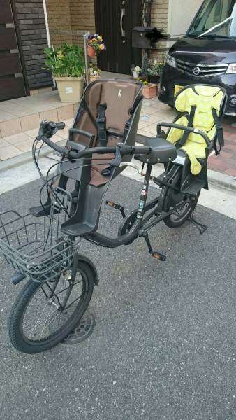 ブリヂストン ビッケ2b 子供乗せ前後付き bikke2-b 【公式通販】