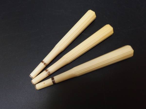 本象牙 三味線糸巻き 3本 72g 綺麗 /6 xvpbvx 【公式通販】