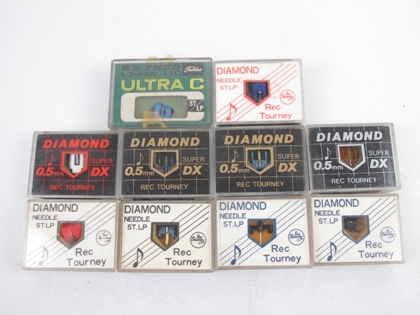 レコード ジャンク 針 10個 SET 音響 機材 オーディオ N2416905 AT