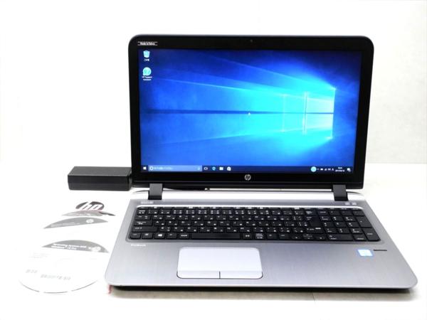 ☆第6世代☆HP☆ProBook 450G3☆Core i5 2.3GHz/4GB/500GB/Sマルチ/無線/カメラ☆東京生産☆