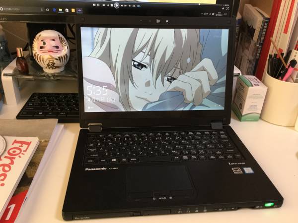 最強スペック CF-MX5XF8QR 美品 LTE ブルーレイ i7 保証書 