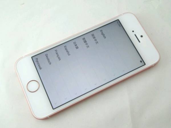 32GB iPhone SE Rose Apple Gold ローズゴールド 公式通販 Unlocked