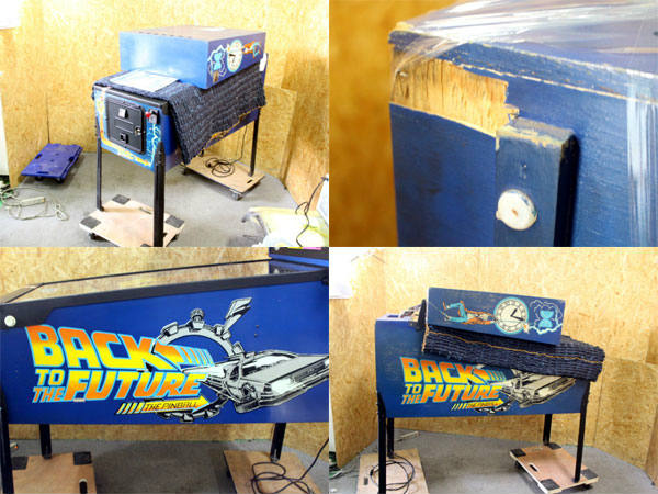 ピンボールマシン Data East Back To The Future 越谷発 R 195 筐体 コントロールパネル 売買されたオークション情報 Yahooの商品情報をアーカイブ公開 オークファン Aucfan Com