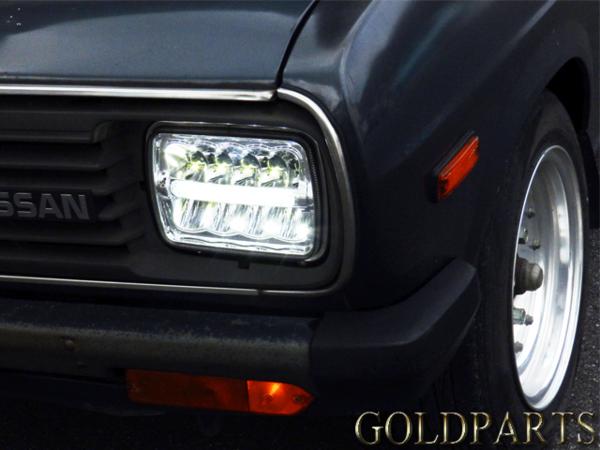 角型 汎用 5X7インチ LEDヘッドライト 180SX サニトラ AE86 KP61 角型 汎用 5X7インチ LEDヘッドライト 180SX サニトラ AE86 KP61