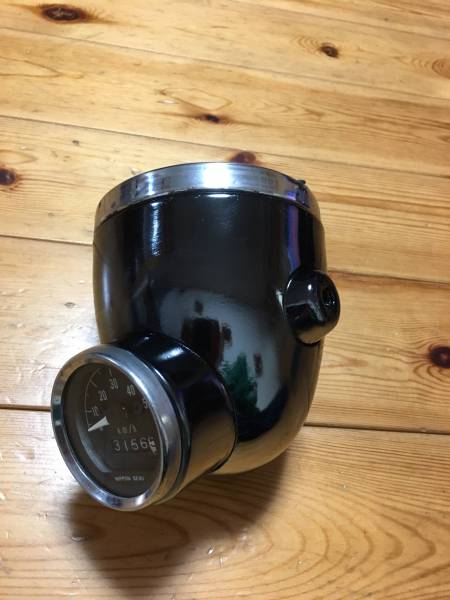 モンキー 4L ライト メーター ライトケース セット ブラックメッキ_2