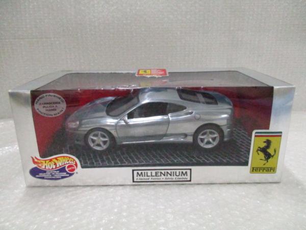 開封 ホットウィール ミレニアム 1/18 フェラーリ・360モデナ /シルバー