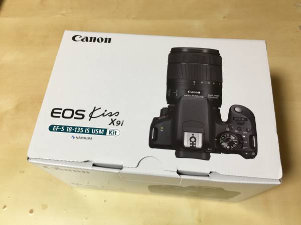 1円売切り！送料無料！新品　Canon EOS Kiss X9i レンズキット EF-S18-135mm　一眼レフカメラ