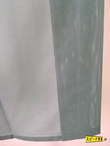 スピ買■ 着物 1円 良品 男性着物 その他 水色 絽 正絹 131cm SSサイズ ☆☆