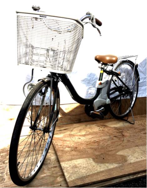 玄人 中古 ナショナル National 電動自転車 EHS63 26インチ 訳あり 
