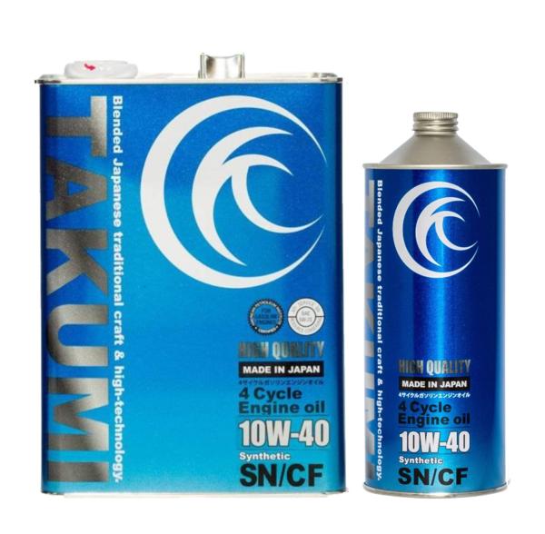 TAKUMIモーターオイル HIGH QUALITY【10W-40】エンジンオイル