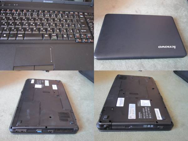 Lenovo　G550　2958GFJ　Windows10 (64bit) AC付　USED