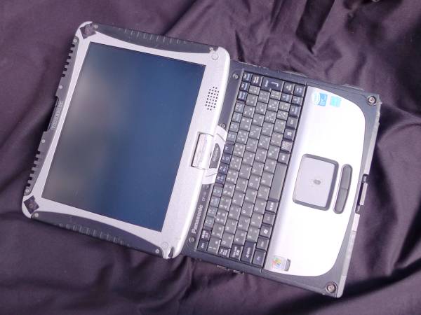 B5ファイルサイズ 10.4型 Panasonic TOUGHBOOK CF-19 C2D-U2600 HDD80GB メモリ1GB WIN-XP リカバリ済み
