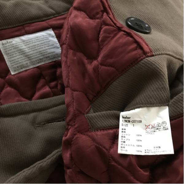 kolor コート 美品★即決有り カラー