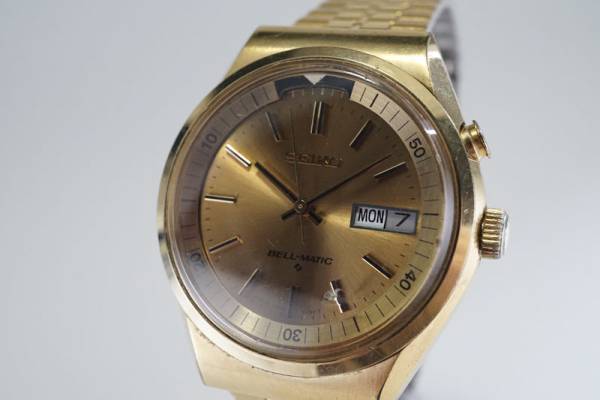 な881☆セイコー SEIKO BELL-MATIC 自動巻腕時計 メンズ ベルマチック　ビンテージ