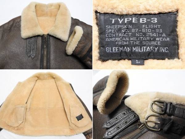 格安通販新作 GLEEMAN MILITARY TYPE B-3 フライトジャケット L 【公式 