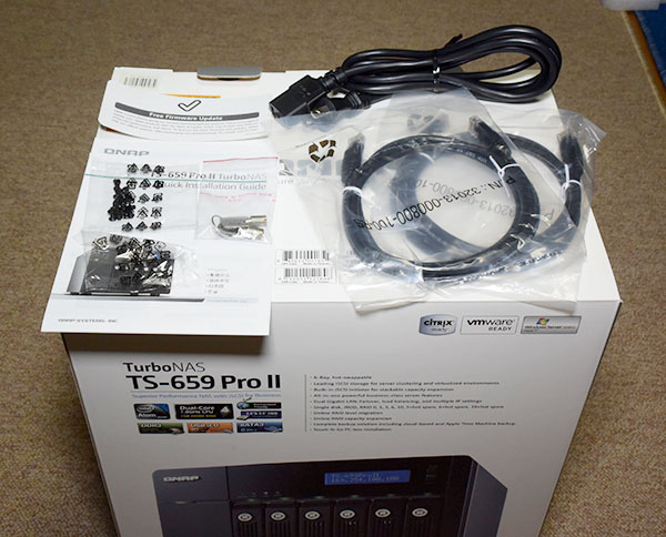 NAS QNAP TS-659 PRO / SANS HDD