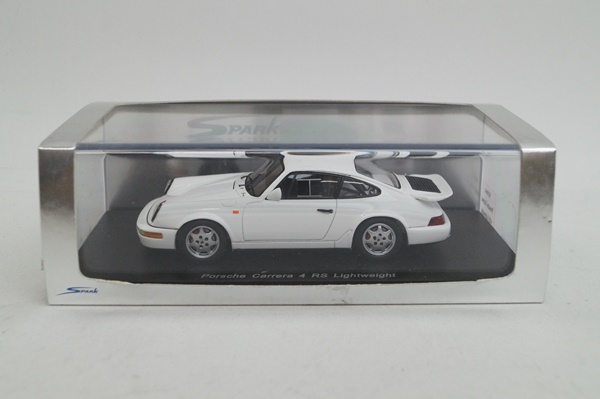 スパーク 1/43 ポルシェ カレラ 4 RS ホワイト S0964