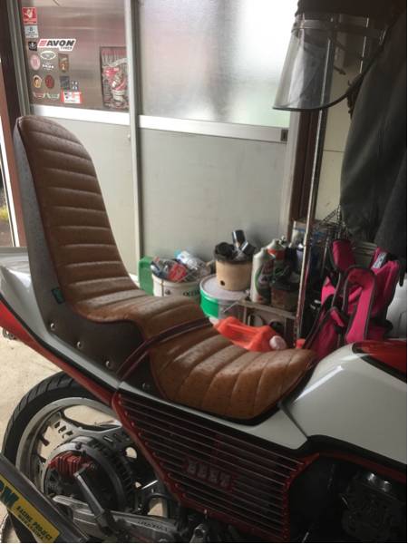 CBX400F オオカワ シート CBX三段シート 大川シート オオカワシート