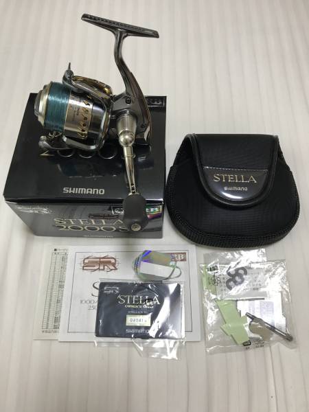 1円~ SHIMANO シマノ スピニングリール 04 ステラ 2000S 機関良好