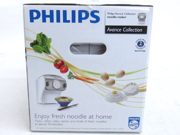 □同梱NG□ 1円 未使用 フィリップス HR2365/01 家庭用製麺