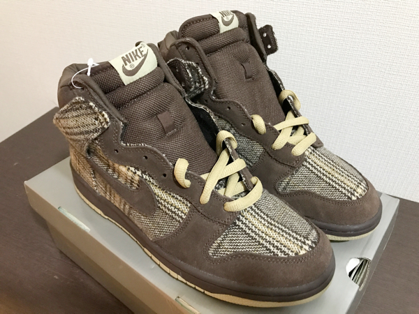 NIKE DUNK HIGH PRO SB 27.5㎝ ナイキ ダンク ハイ プロ TWEED ツイード 305050 223