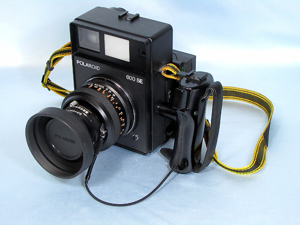 ◆　POLAROID 600SE mamiya 127mm f4.7レンズ付属 現状品　◆