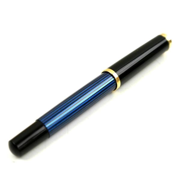 未使用　ペリカン万年筆スーベレーン18C-750Mブルー 中古 Pelikan ペリカン 万年筆 スーベレーン ブルー ペン先 K18YG 18C