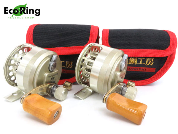 1円 黒鯛工房 筏師 速攻イカダ 50G リール 釣具 計2点 セット HD934