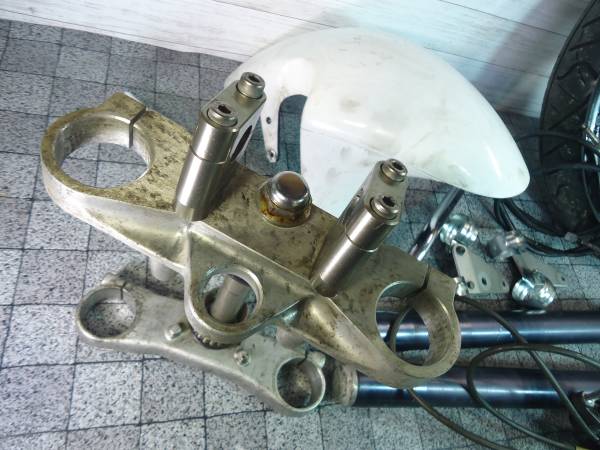 ♪カスタムGSX400インパルス☆倒立フロントフォーク足回り