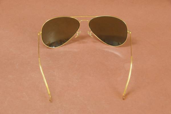 古いレイバン サングラス ゴールド ケース付 Ray-Ban サングラス